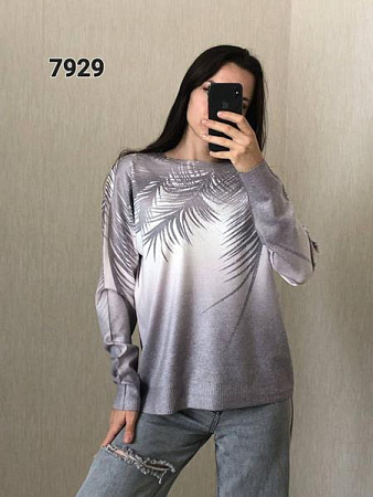 Свитер Fsn 7929 grey - делук