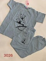 Костюм Спорт Fsn 3026 grey - делук