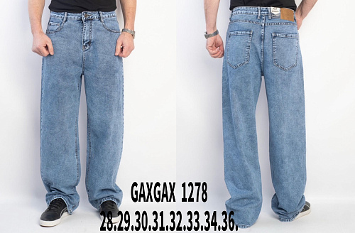 Джинсы Basanjiu 1278 l.blue - делук