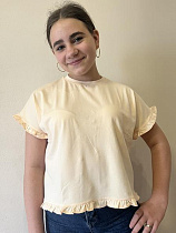 Футболка Moda School M538 yellow - делук