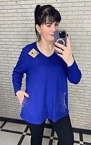 Свитер Shipi 25204 blue - делук