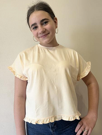 Футболка Moda School M538 yellow - делук