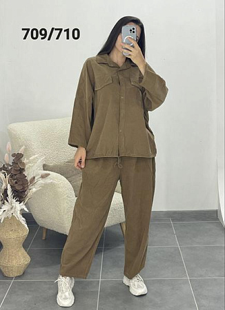 Костюм Fsn 709-710 khaki - делук
