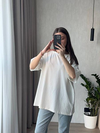 Футболка Arina 4264 white - делук