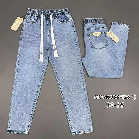 Джинсы Vindassion 6038 l.blue - делук