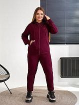 Костюм Спорт Oska 6062 wine - делук
