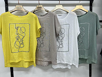 Футболка Estima 9547 yellow - делук