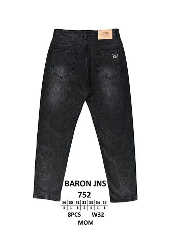 Джинсы God Baron 752 black - делук