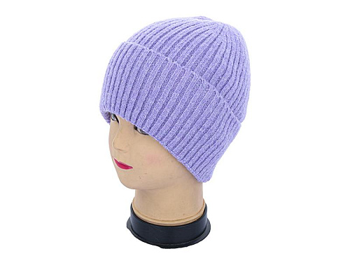 Шапка Angelica ALPACA 001-4 purple - делук