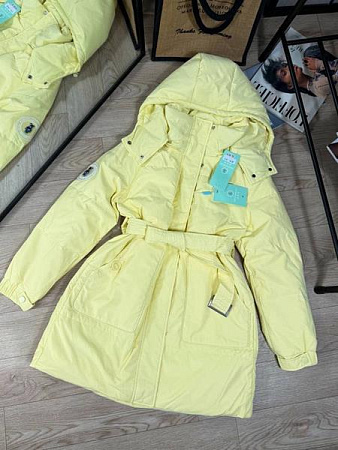 Куртка Arina 302 yellow Куртка Arina 302 yellow - делук