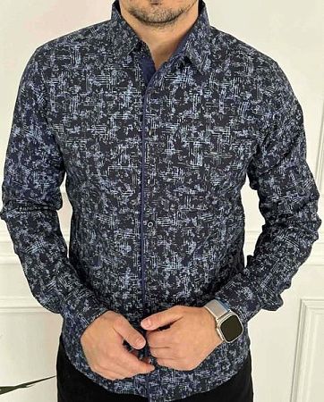 Рубашка Nik 56435 navy - делук