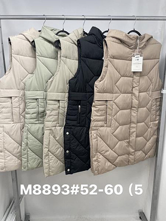 Жилетка Jacket M8893 black - делук