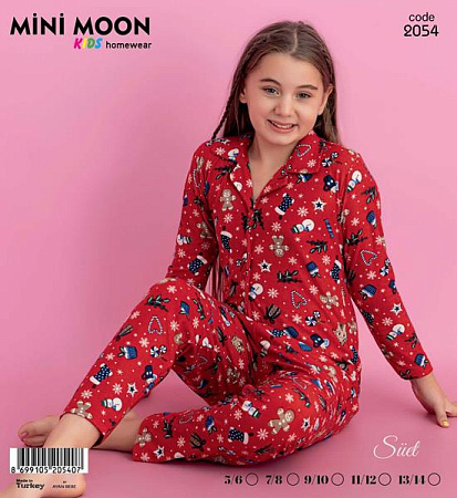Пижама Meloria 2054 red - делук