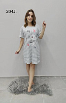 Ночнушка Anion 204 grey - делук