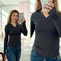 Свитер Arina 5143 d.grey - делук