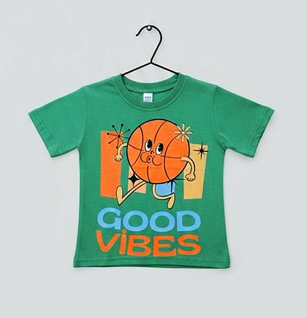 Футболка Dino DN276 green - делук