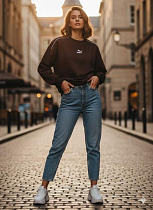 Свитер Newe 55-3 brown - делук