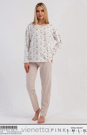 Пижама Trikotag T33 beige - делук