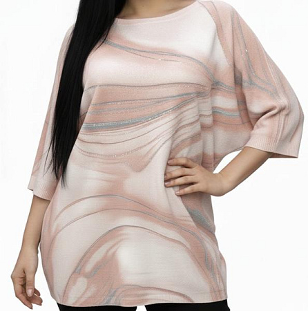 Свитер Elena&Vika 26125 beige - делук