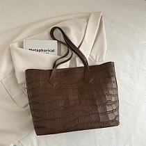 Сумка Fashion Bag A6120-2 brown - делук
