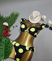 Купальник Dfk 22306 black-yellow - делук