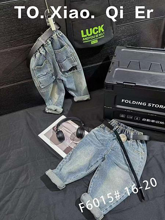 Джинсы Фунтик F6015 l.blue - делук