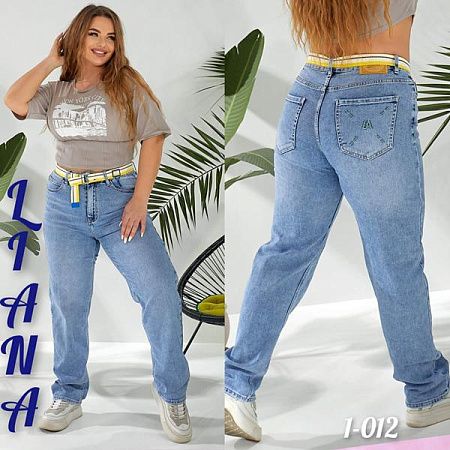 Джинсы Liana Denim 1-012 l.blue - делук