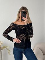 Свитер Arina 1464 black - делук