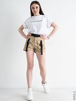 Шорты Modnulya 0953-2 beige - делук