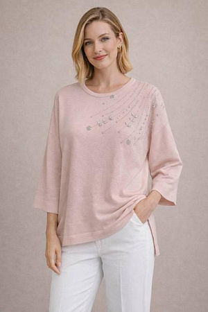 Свитер Julia JL1299 l.pink - делук