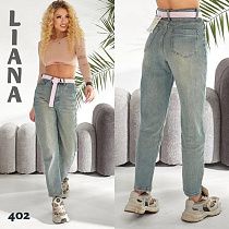 Джинсы Beki 402 grey - делук
