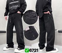 Джинсы God Baron 6721 black - делук