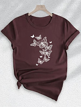 Футболка Alia AL44 brown - делук