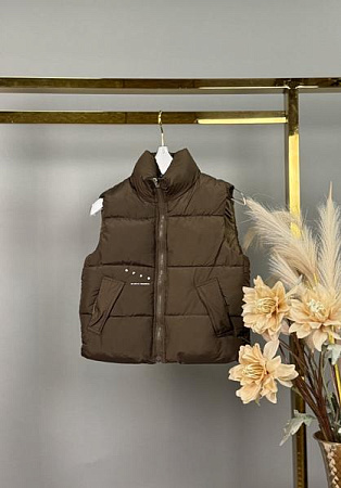 Жилетка Delfinka 602 brown - делук