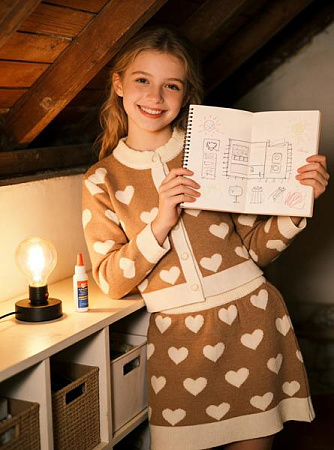 Костюм Yalisi 821 brown - делук