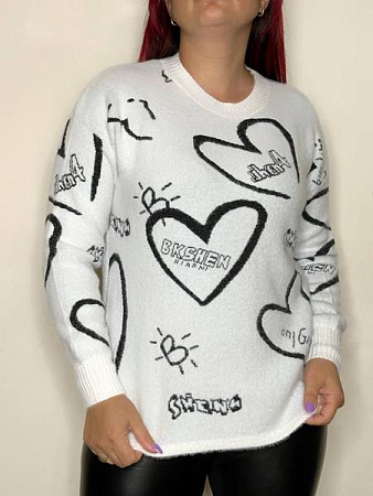 Свитер Kosta 59772 white - делук