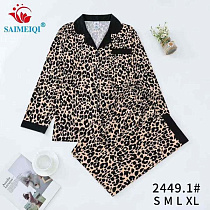 Пижама Estima 2449-1 beige - делук