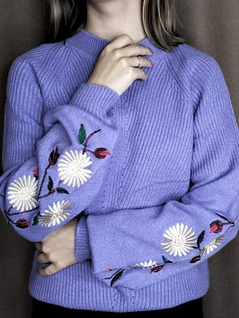 Свитер Kosta 5807 lilac - делук