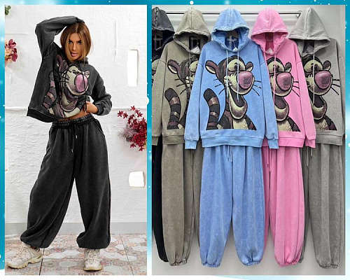 Костюм Спорт Dgmd BD89080 l.grey - делук