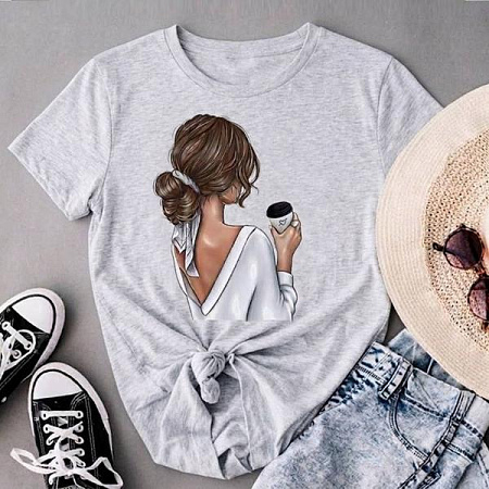 Футболка Iraopt IR172 grey - делук