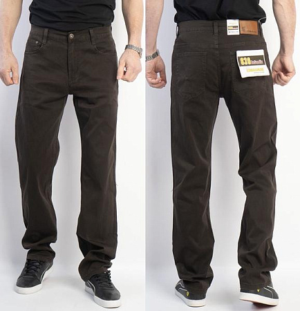 Джинсы Basanjiu 028-19-10 brown - делук