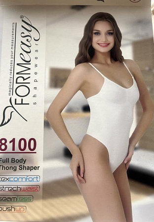 Боди Anibur 8100 white (S-XL) - делук