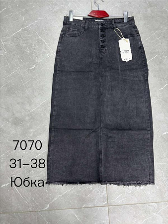 Юбка Newjeans 7070 grey - делук