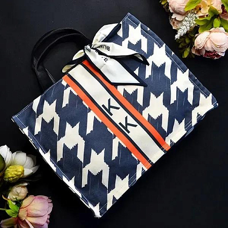 Сумка Luna-Bag 23-3 black-orange - делук