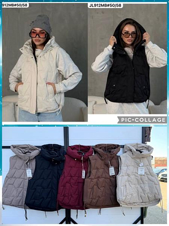 Жилетка Шаолинь JL912MB brown - делук