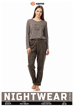 Пижама Samo 3579 brown - делук