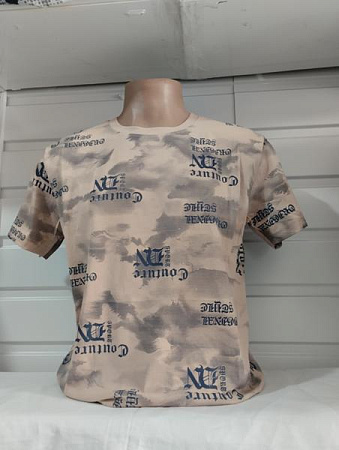 Футболка Panda 1832 beige - делук