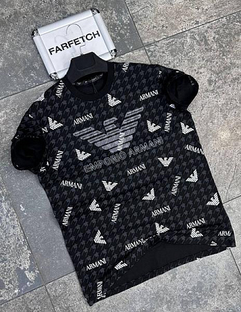 Футболка Hous Of Timur HT2357 black - делук