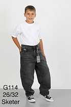 Джинсы Ruxa G114 d.grey - делук