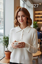 Свитер Met&March 327 white - делук